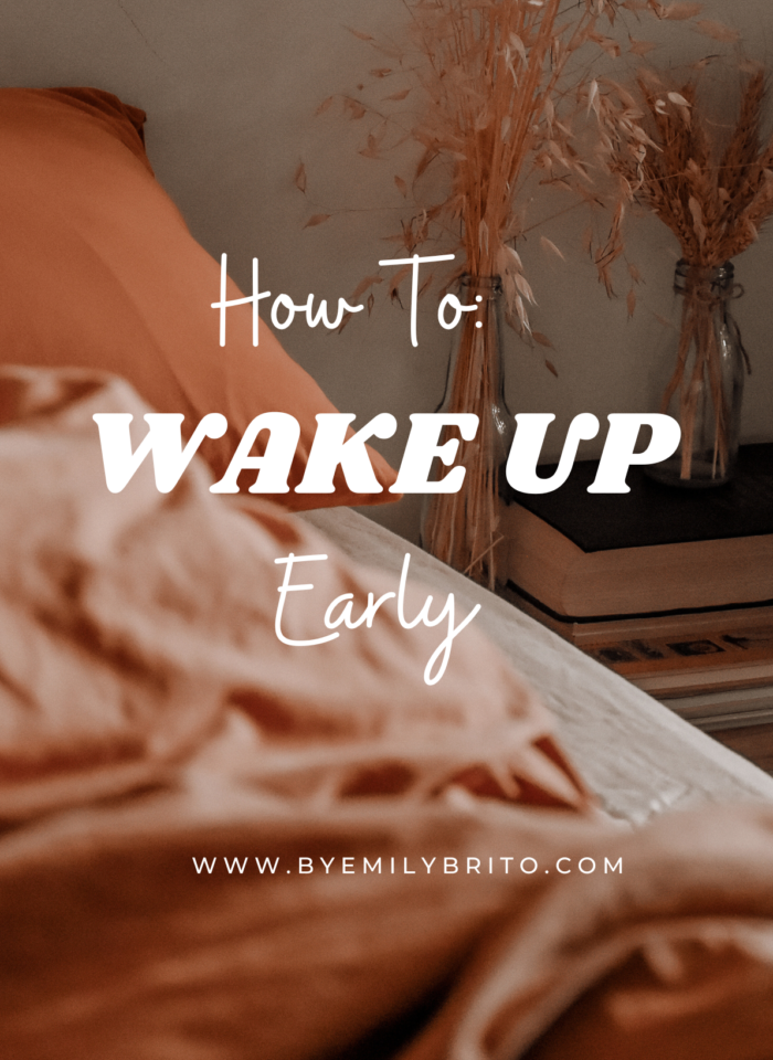 How to Wake Up Early